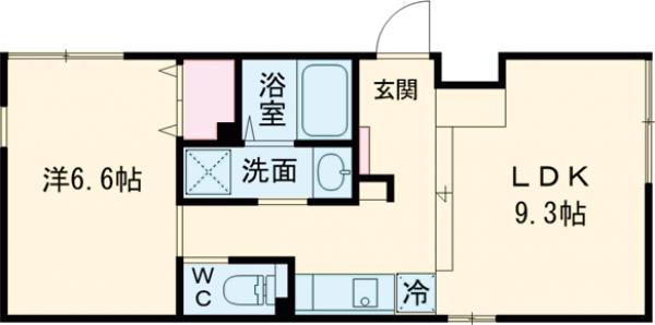 EXAM新中野の間取り