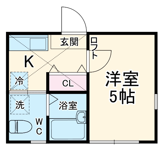 レスピーロ能見台 B棟の間取り
