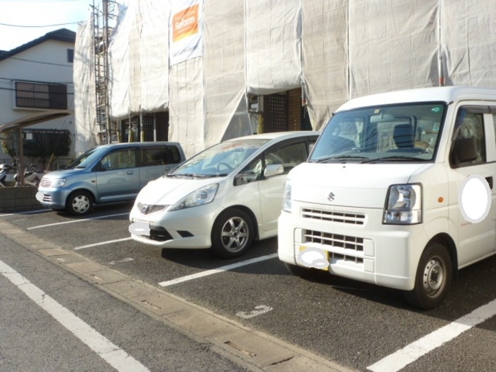 4/8 駐車場