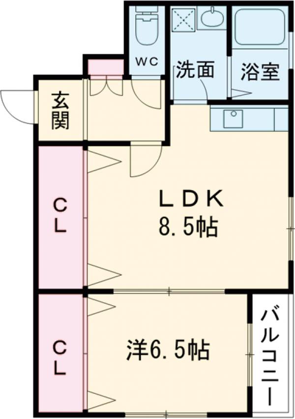 ティーエス代沢の間取り