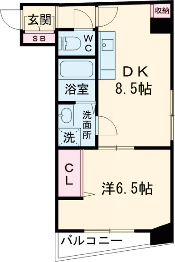 ベントーレ・三宿の間取り