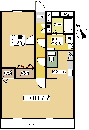 K'sCityの間取り