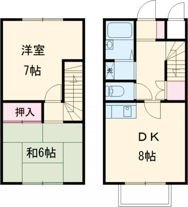 サンエルムⅠの間取り