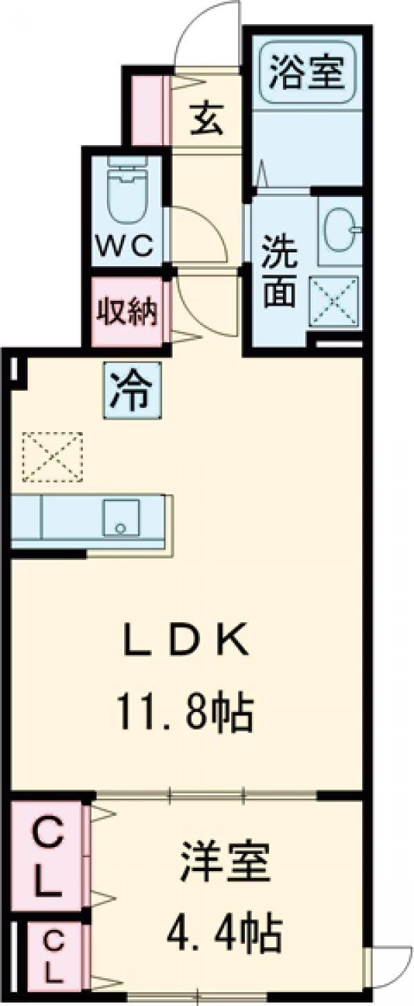 プラントグラスⅡの間取り