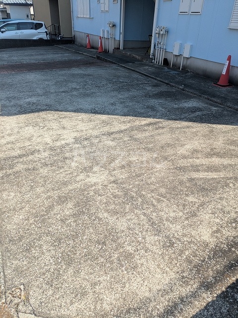 4/14 駐車場