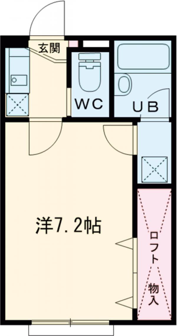 ヴァンテアンⅢの間取り