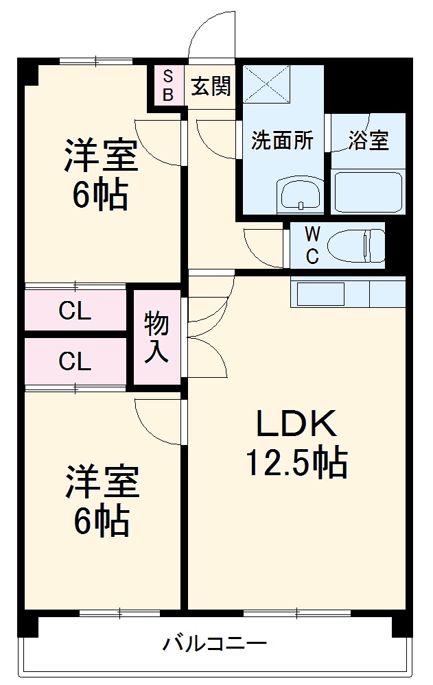 エンドール吉根の間取り