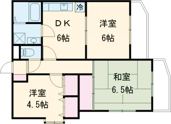 ビラ ハクベリーの間取り