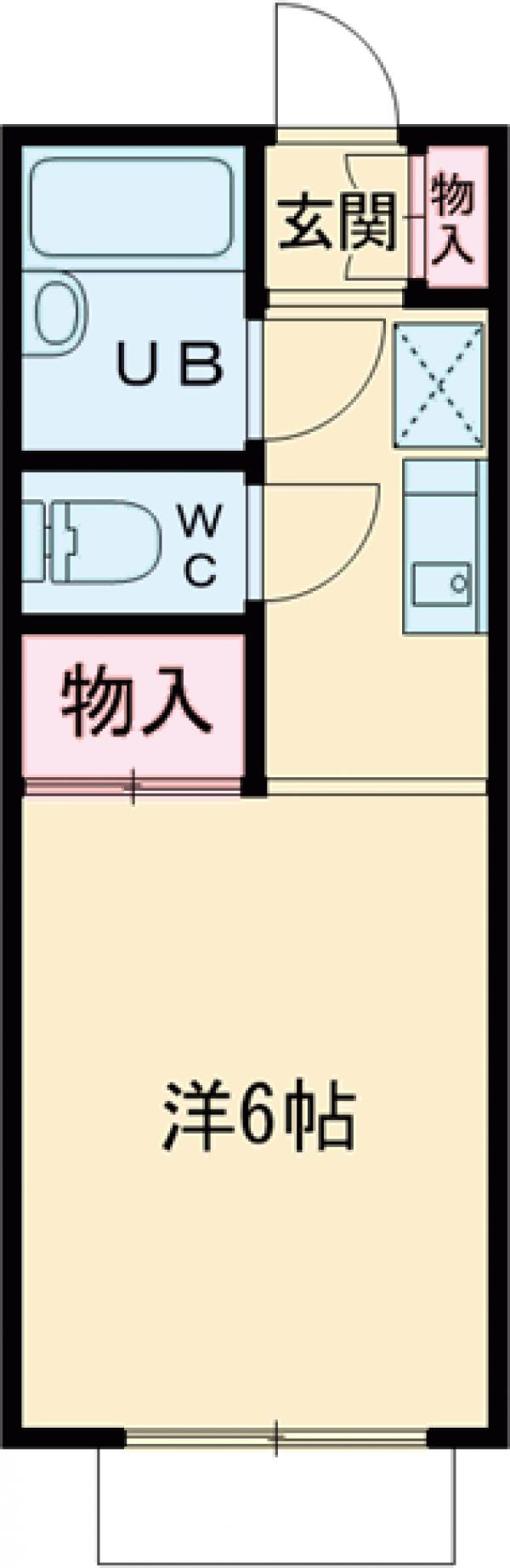 パレットEZOEの間取り
