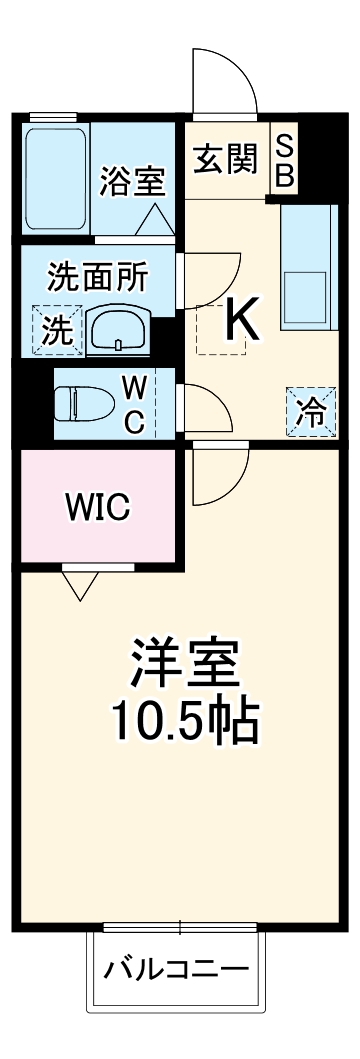ラフィナート　Ⅲの間取り