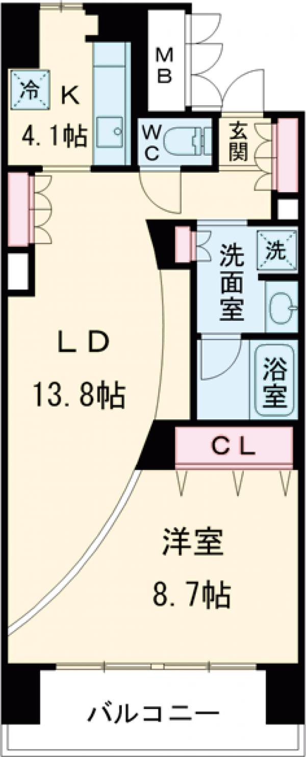 ロイヤルパークス若葉台の間取り
