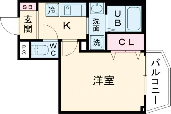 仮称)新宿区高田馬場1丁目マンションの間取り