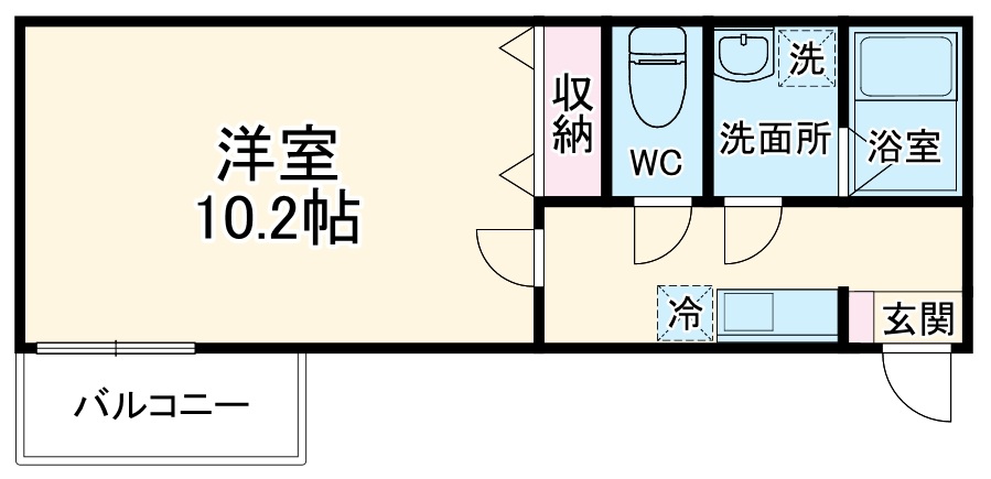 シャルールの間取り