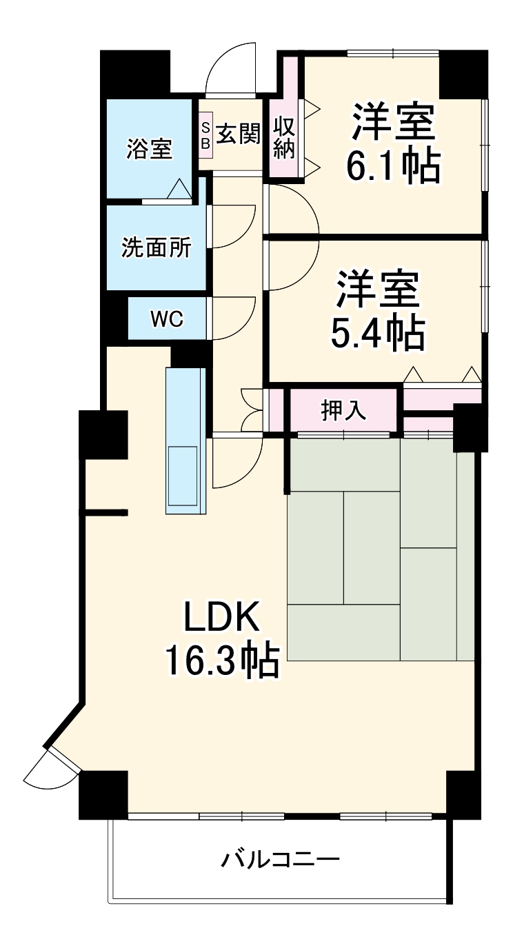 ライフプラザの間取り