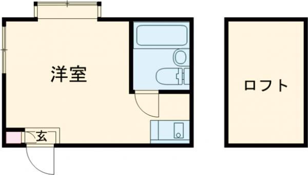 戸倉ハイツの間取り