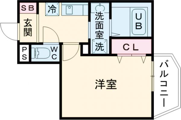 仮称)新宿区高田馬場1丁目マンションの間取り