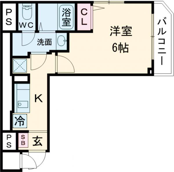 仮称）新宿区高田馬場１丁目マンションの間取り