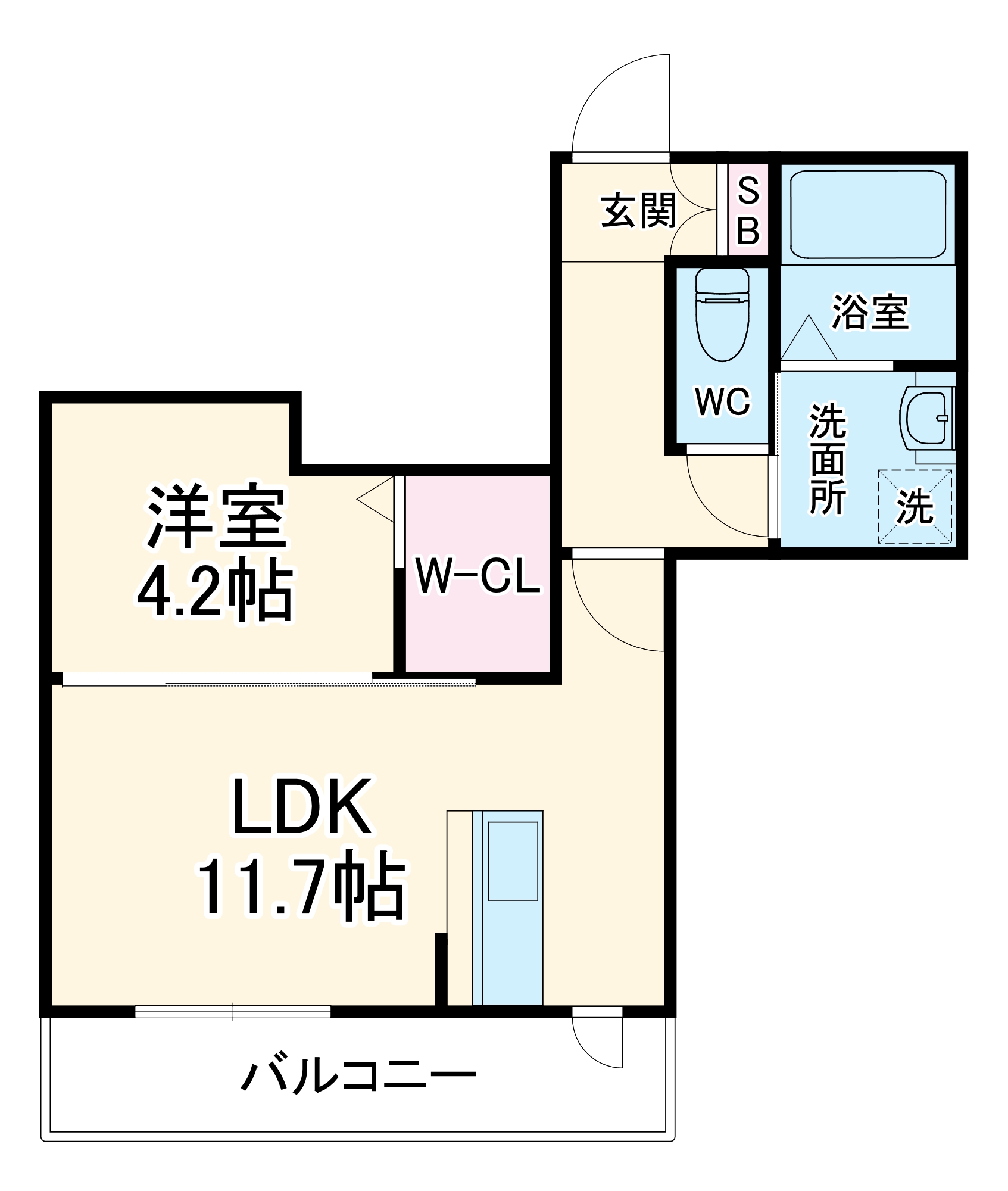 フォレナ瑞穂の間取り