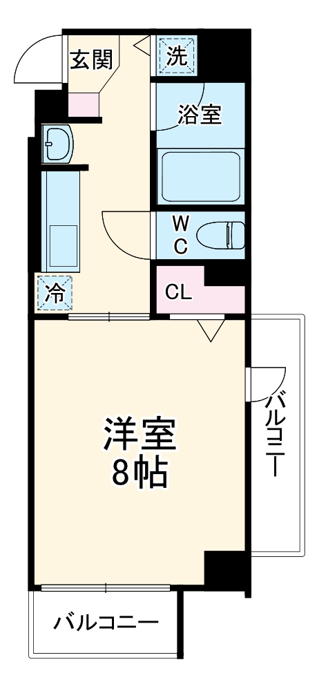 THE BASE四条大宮の間取り
