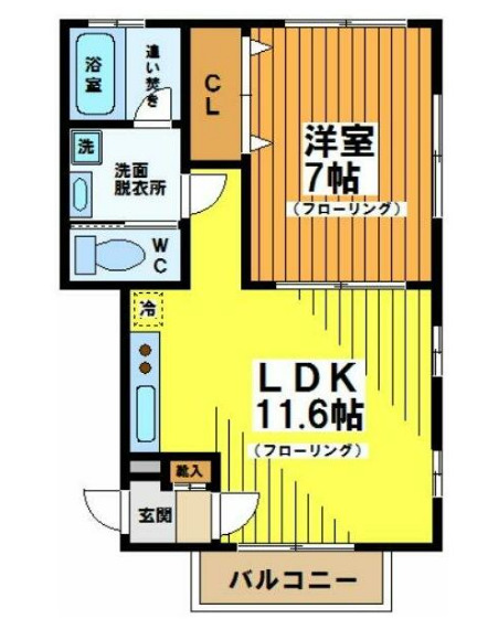 ツインハウス富紀の間取り