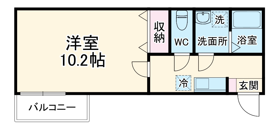 シャルールの間取り