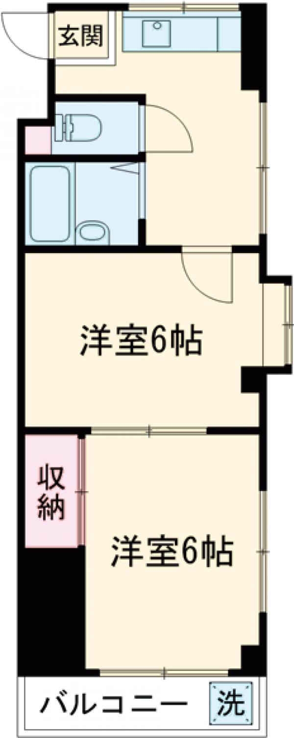 国分ビルの間取り