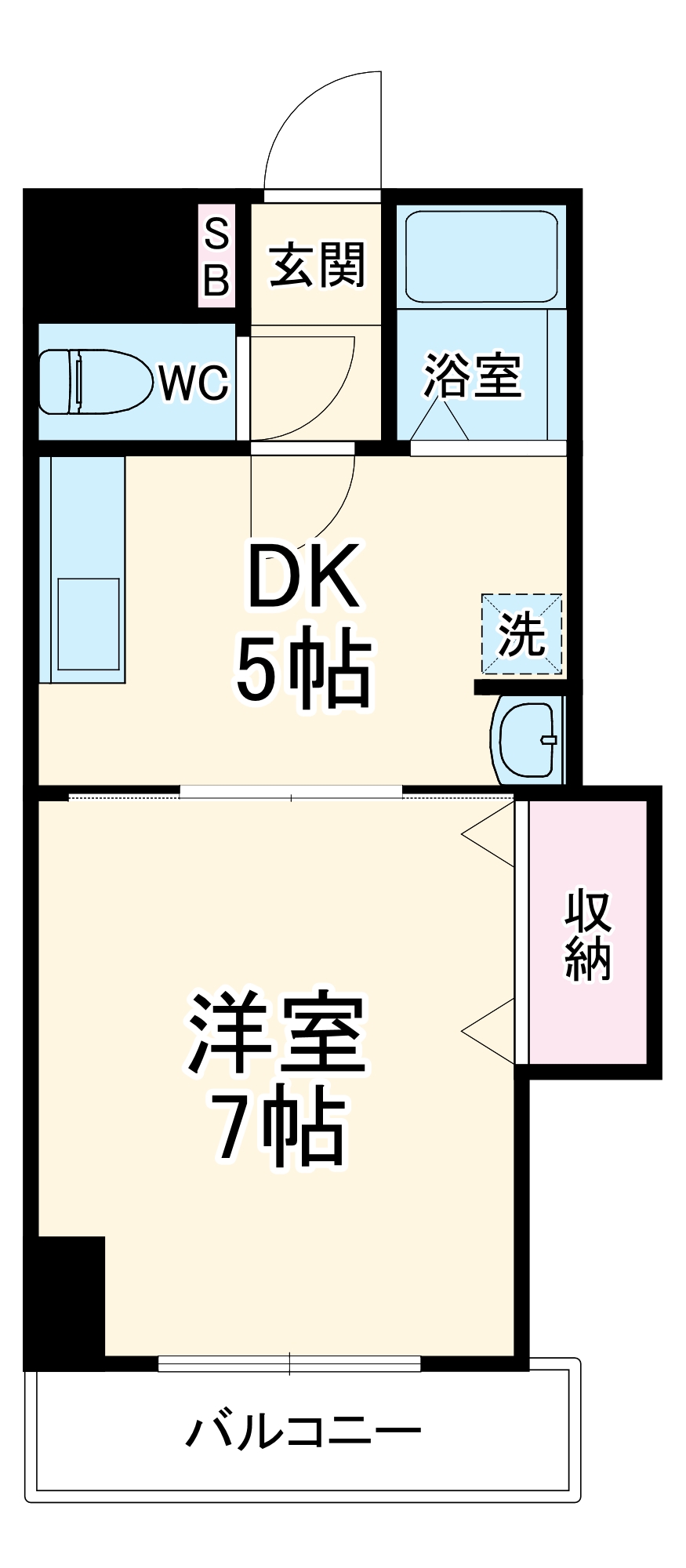 シャルム北戸田の間取り