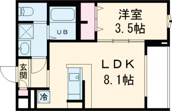 robot home 鷹の台の間取り