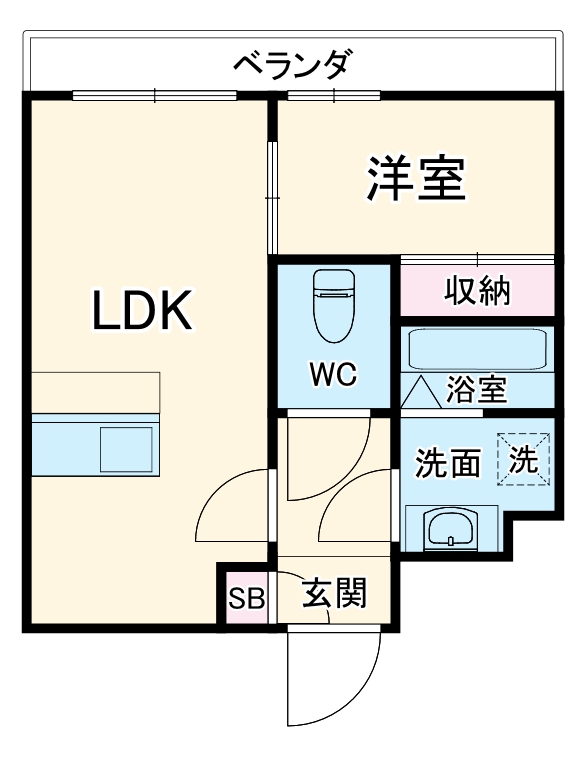エクセレンテ蕨の間取り