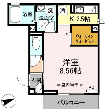 ルミエールⅡの間取り