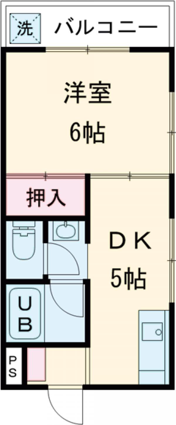 第3小倉コーポの間取り