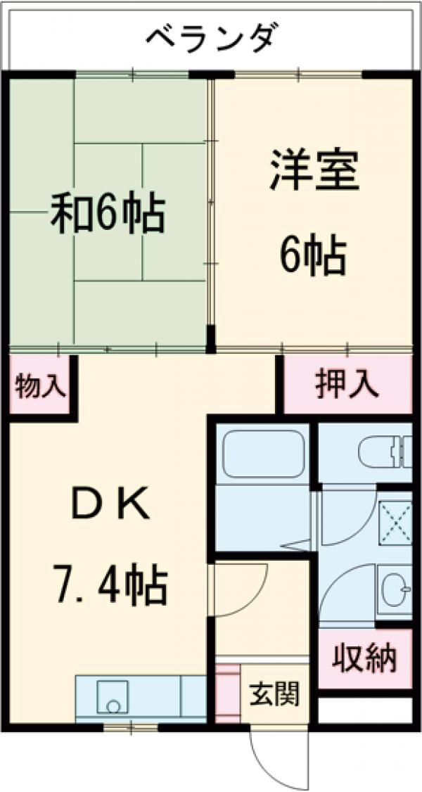 サンブリッジの間取り