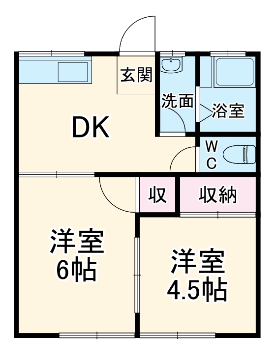 ロイヤルレジデンスの間取り