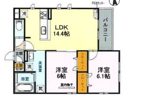 D-residence石橋の間取り