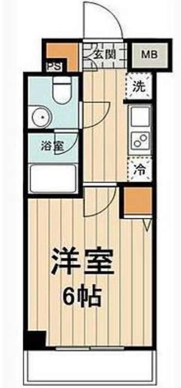グラントゥルース門前仲町の間取り