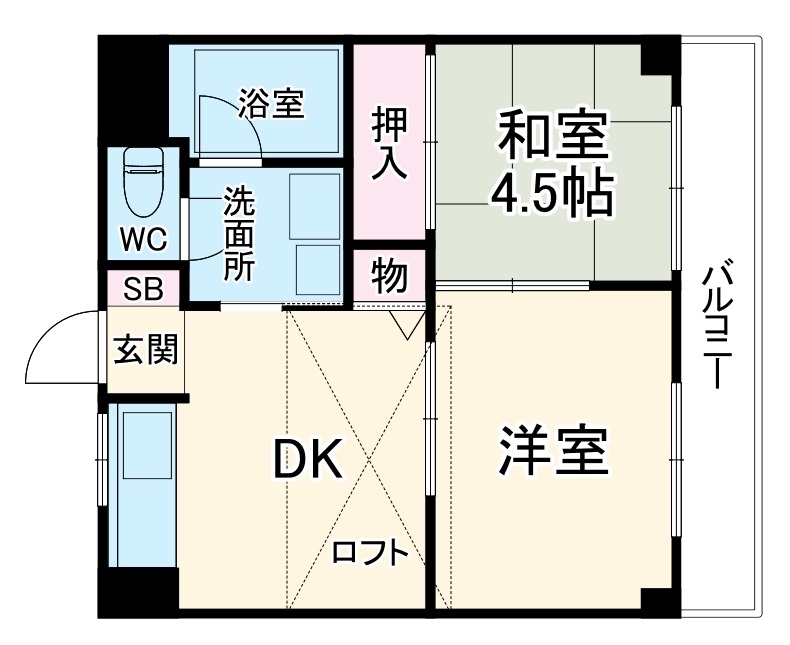グレイス21の間取り