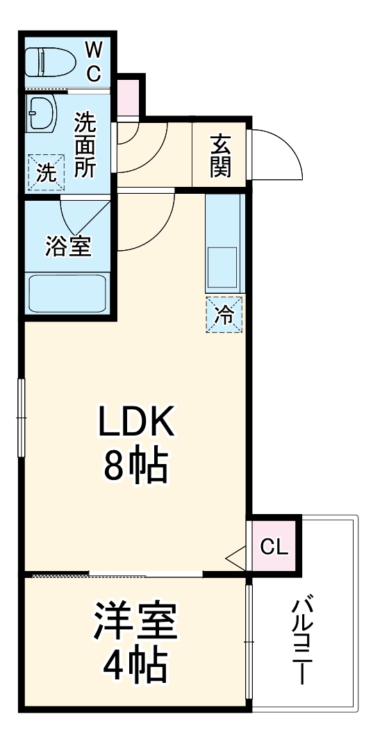 H-maison海老江の間取り