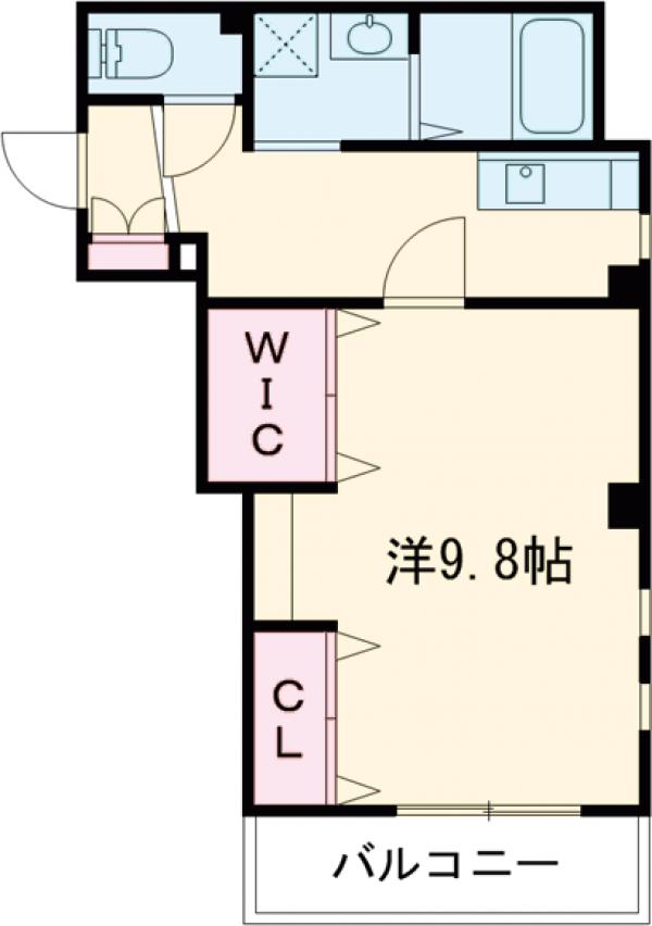 東新小岩の完工年月(2019年9月)築の賃貸マンションの間取り