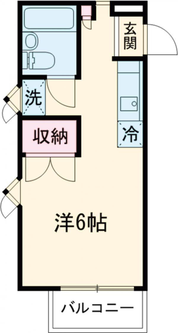 シャンブル朋の間取り