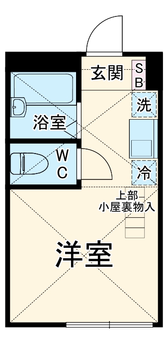 ジョーヌドールの間取り
