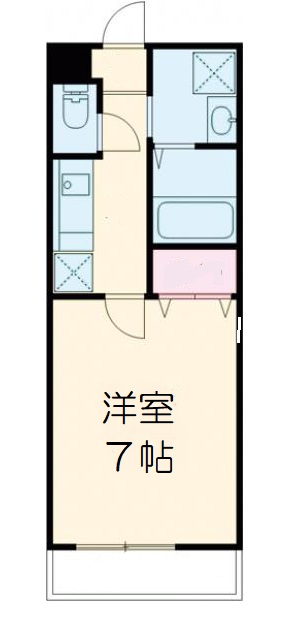 久世中久世町1丁目の完工年月(2015年2月)築の賃貸マンションの間取り