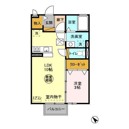 ヴァン・ソフィアCの間取り