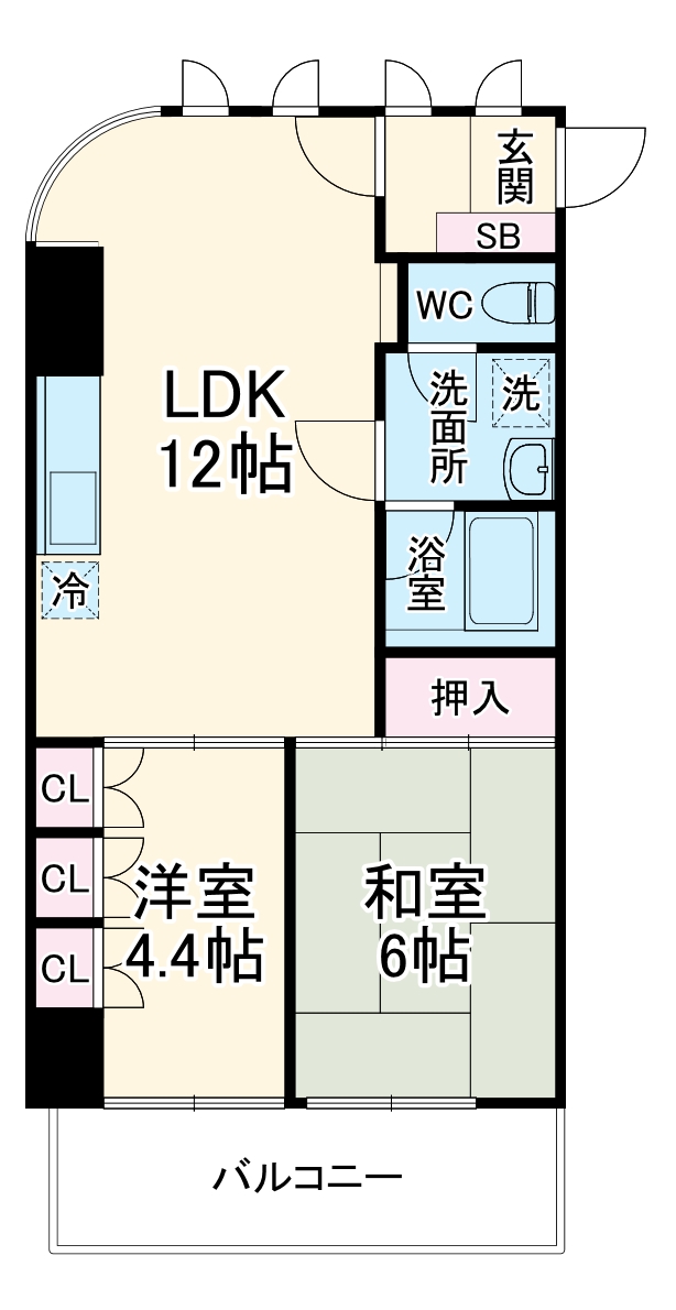 アルモニコンフォールの間取り