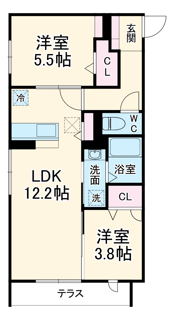ラヴェンナの間取り