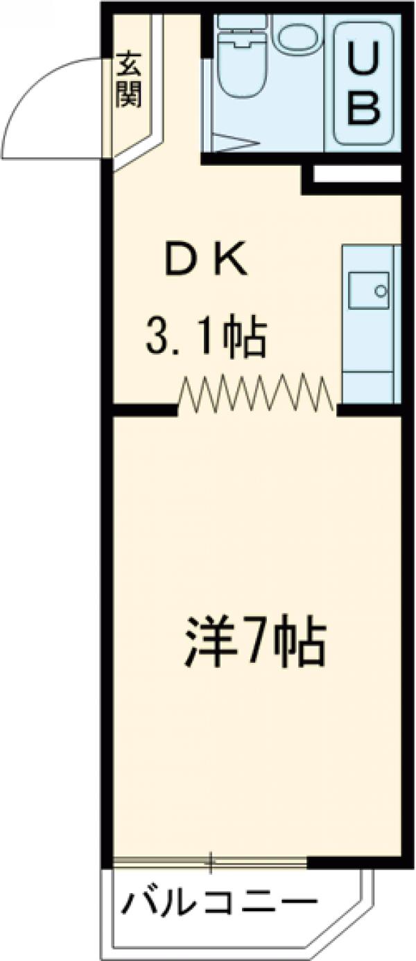 ＲＫＡマンションの間取り