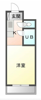 ｂｌｏｏｍｉｎｇ　ＦＵＣＨＵの間取り