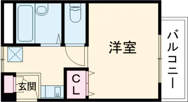 メゾンアエロスタの間取り