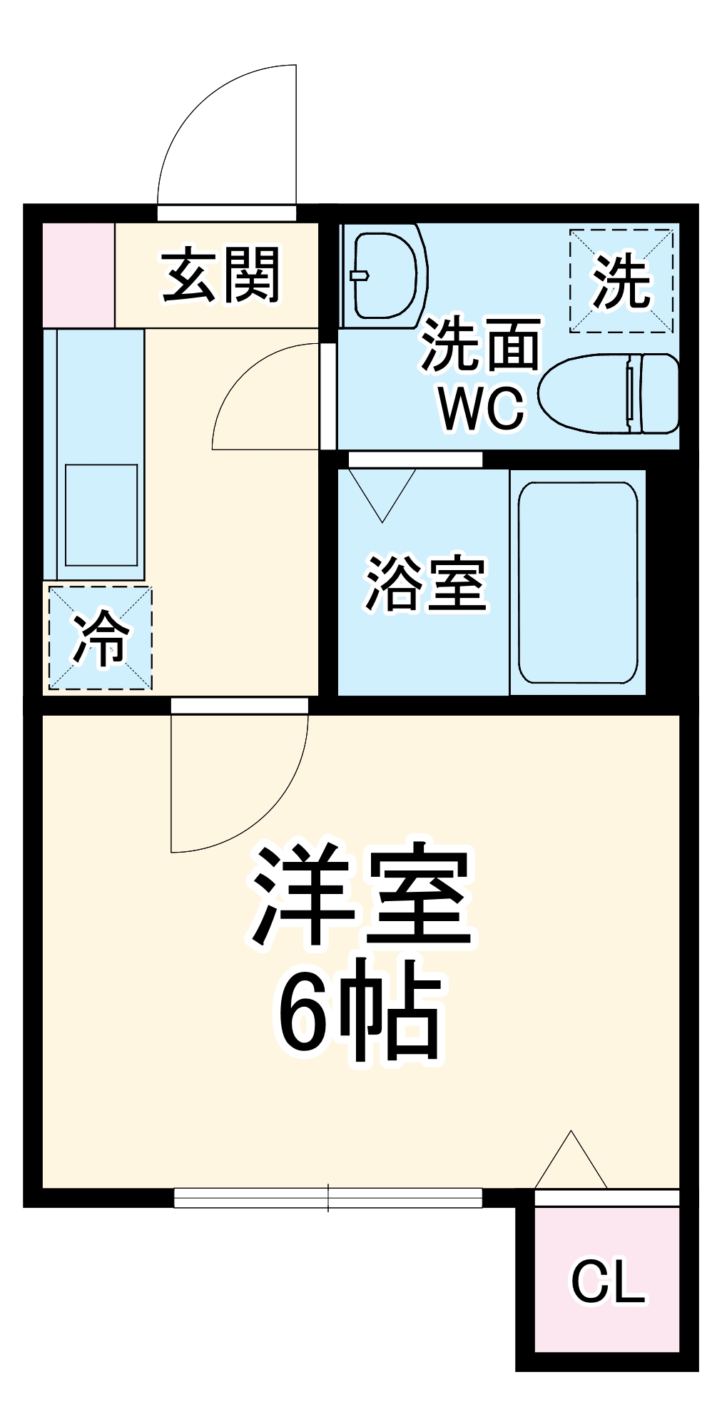 ALTO淵野辺の間取り
