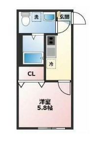 ALTO淵野辺の間取り