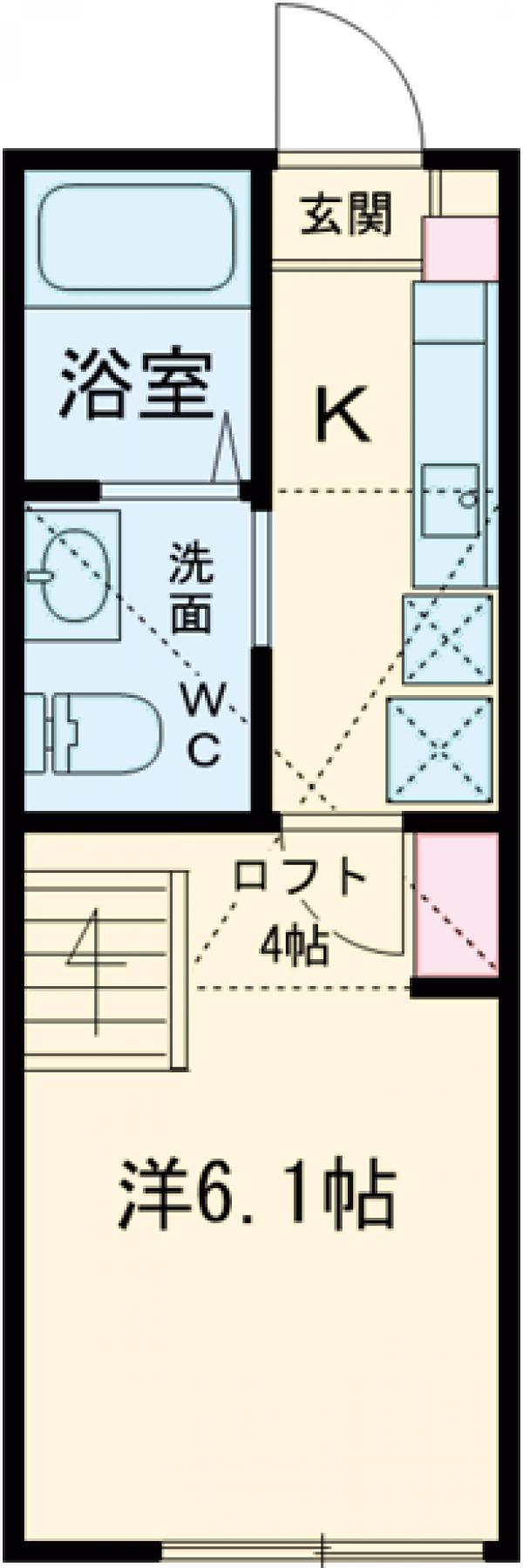 フェリース聖蹟桜ヶ丘の間取り